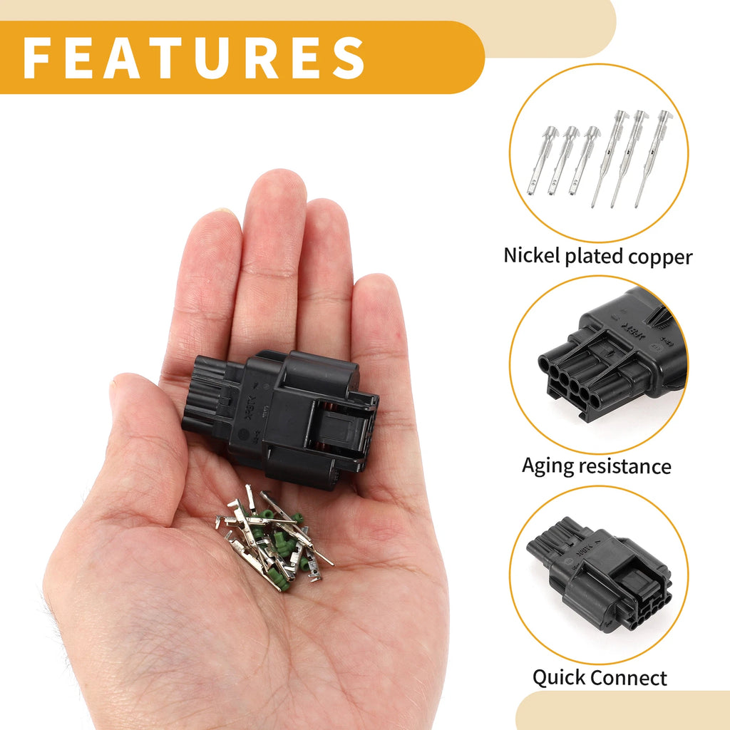 6 Pin Accelerator Pedal Sensor Connector Plug for Honda