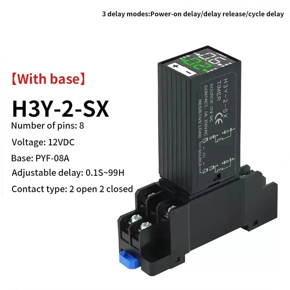 Digital Timer Relay 220V for Shock Proof and Fire Resistant Use
