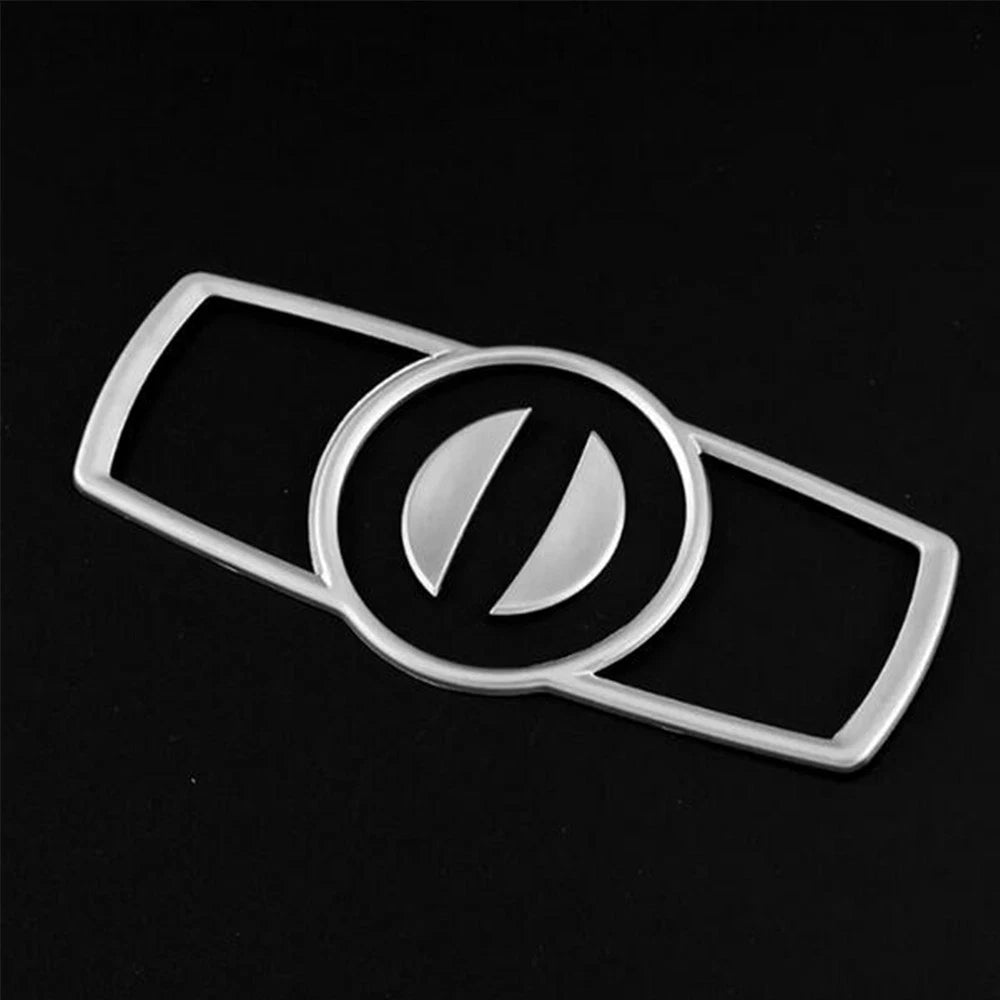 For BMW 5 7 Series X3 Car Center Console Headlight Switch Button Cover Trim