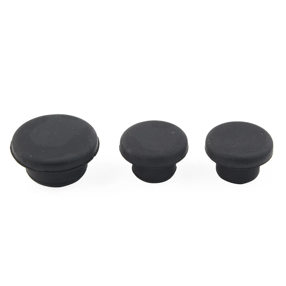 3 Pcs Rubber Tailgate Dust Plugs for Jeep Wrangler JL (2018–Present)