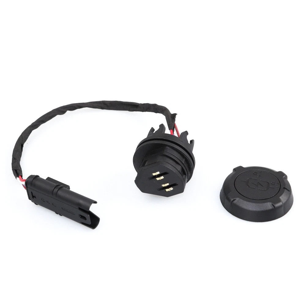 USB Charger Interface with Cover for BMW R1300GS (2023–Present)
