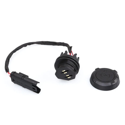 USB Charger Interface with Cover for BMW R1300GS (2023–Present)