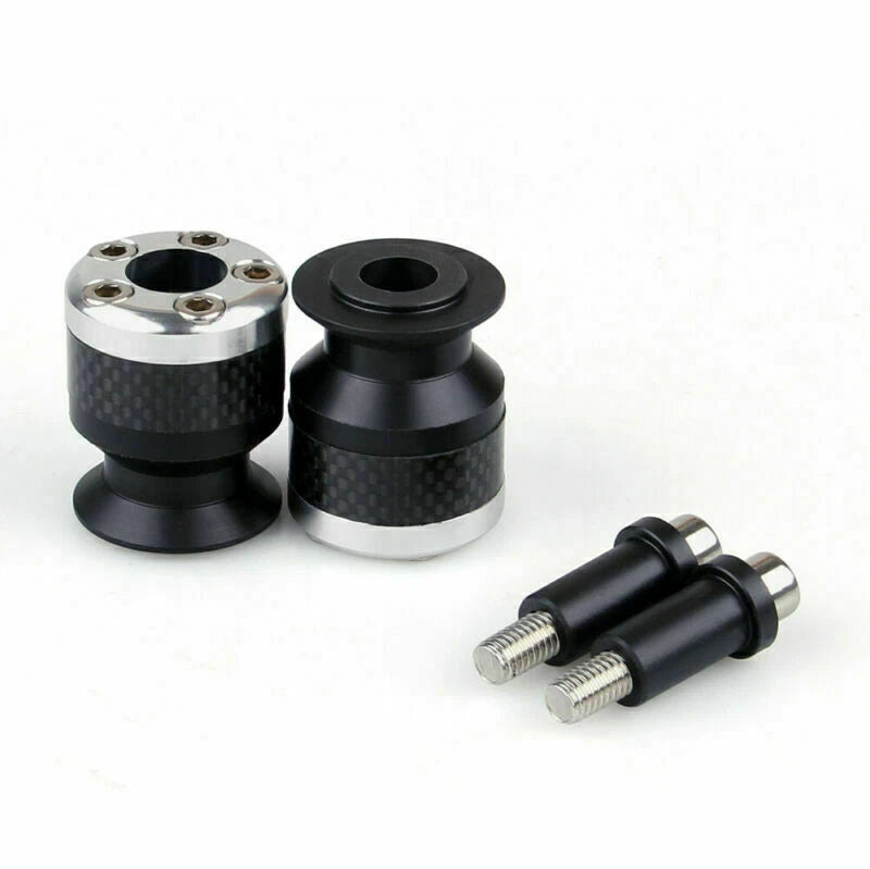 CNC Carbon Fiber 8mm Swingarm Sliders Spools for Ducati 1098 1198 Monster (2007–2012)