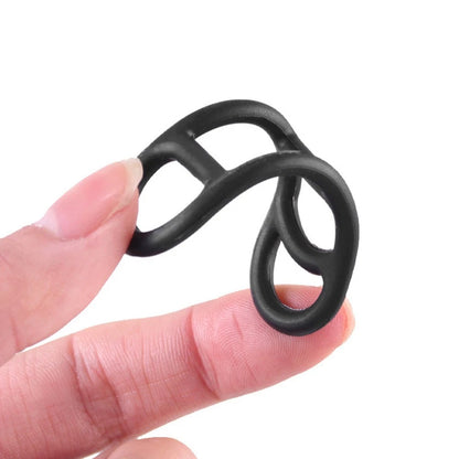 Set of 4 Silicone Strap Holders for Bike Accessories
