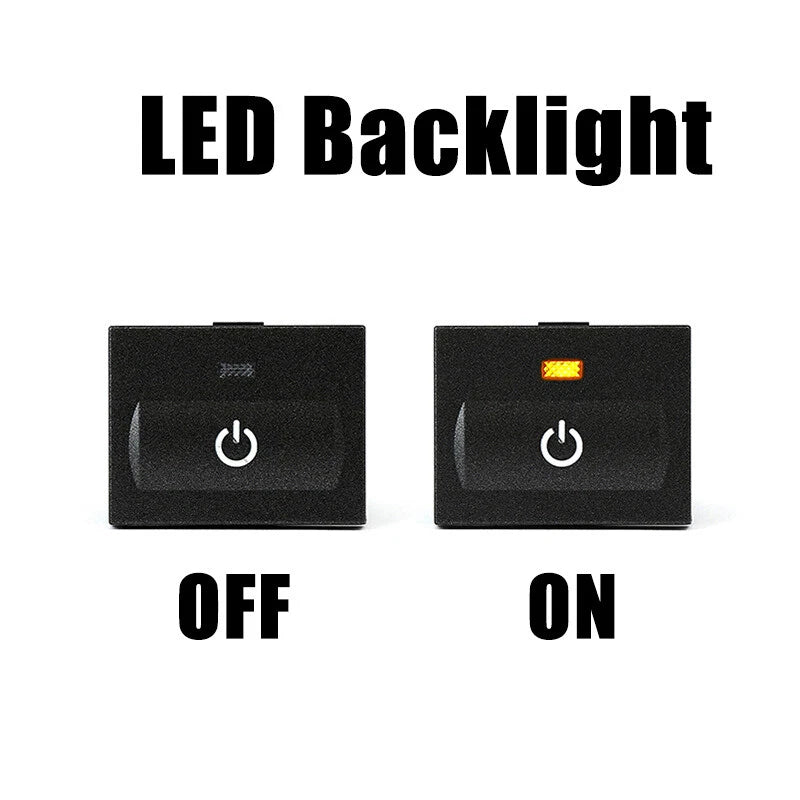 Amber LED Transmission Center Console Switch Button for Ford Focus MK2 (2005–2009)