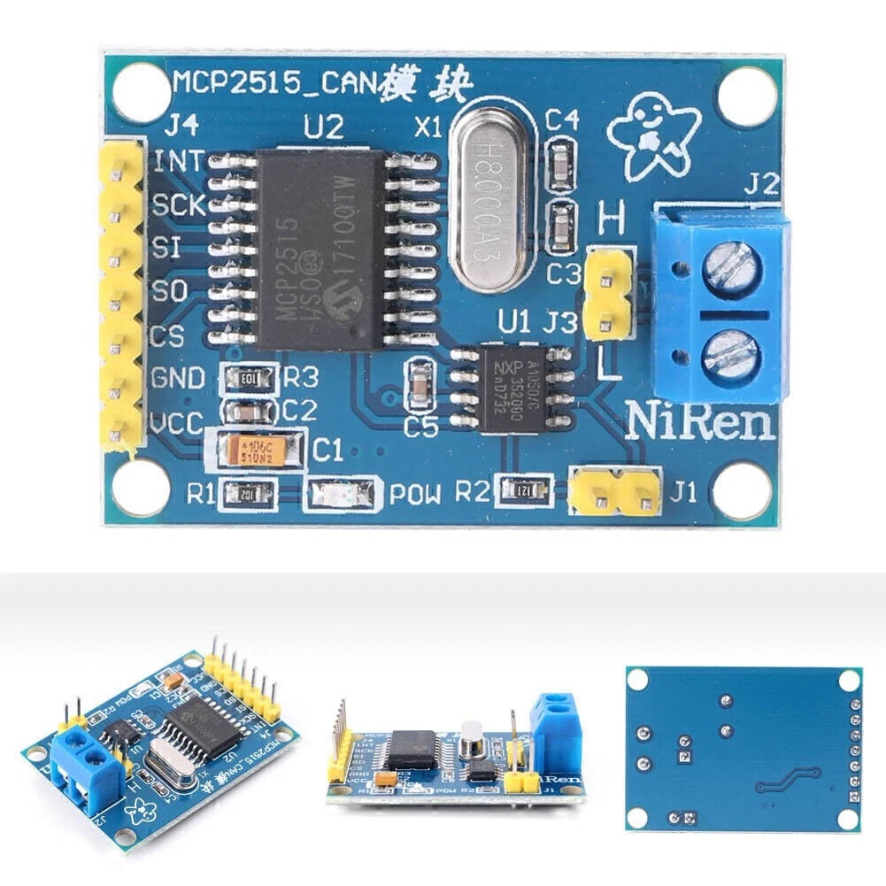MCP2515 CAN Bus Module TJA1050 Receiver for