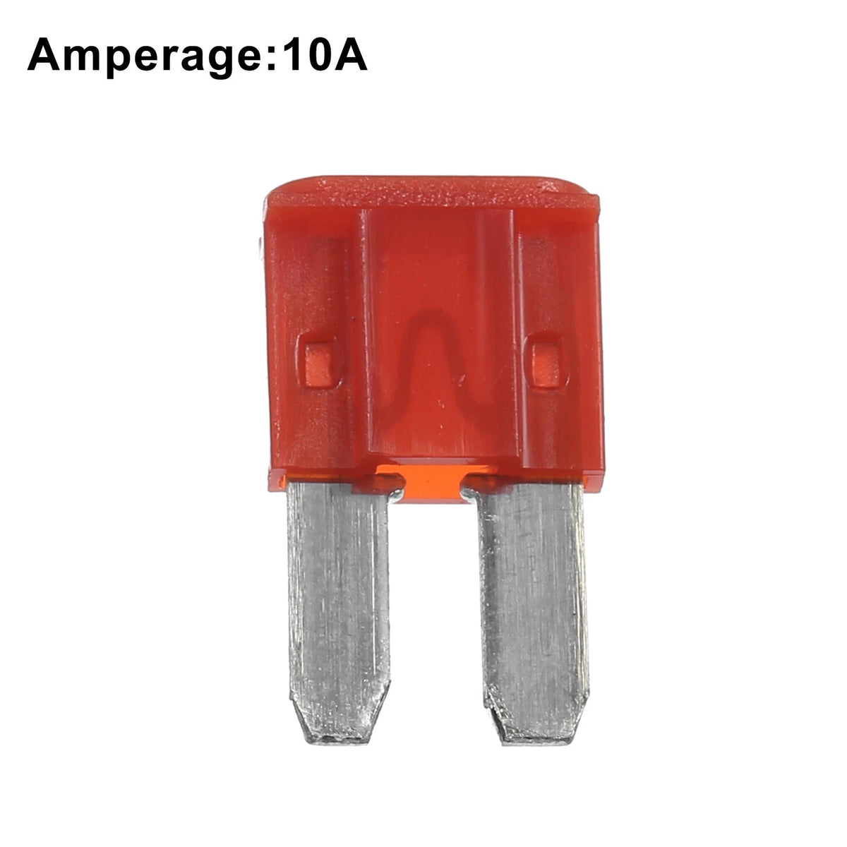 10pcs 10A Mini Blade Fuses for Boat Truck RV Motorcycle (Universal)