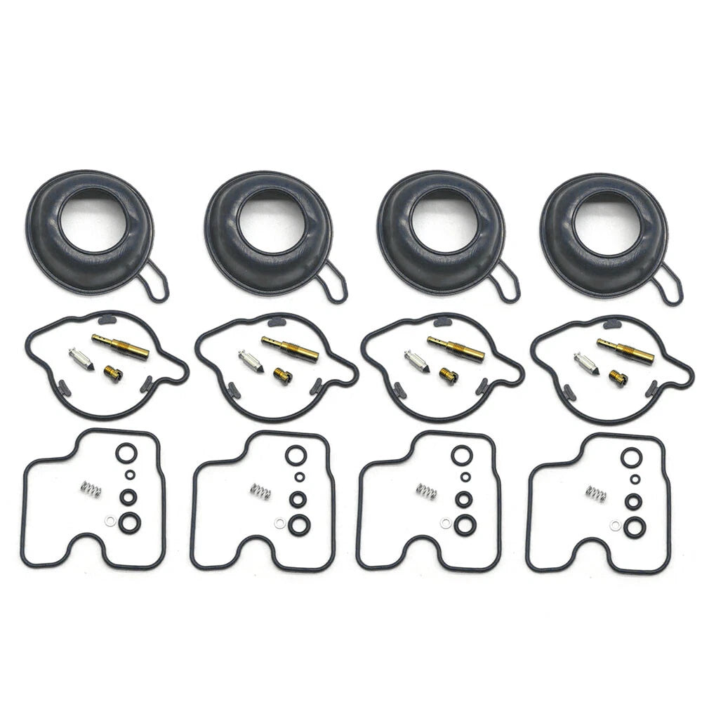 4X Carburetor Repair Kit Plunger Diaphragm for Honda CBR600 F4 (1999–2000)