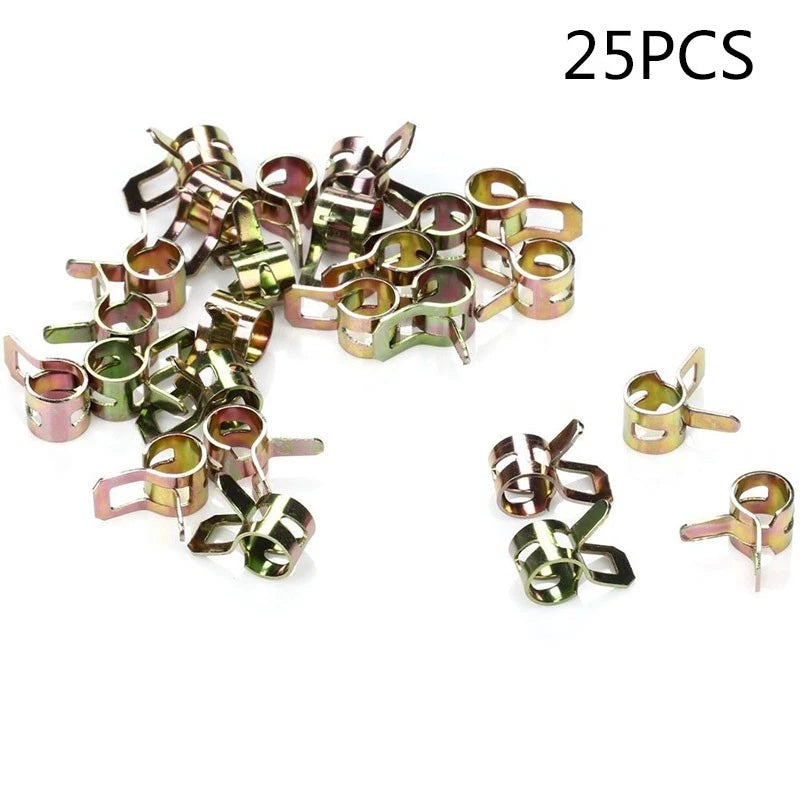 25pcs Fuel Line Clamps for Lawn Mower