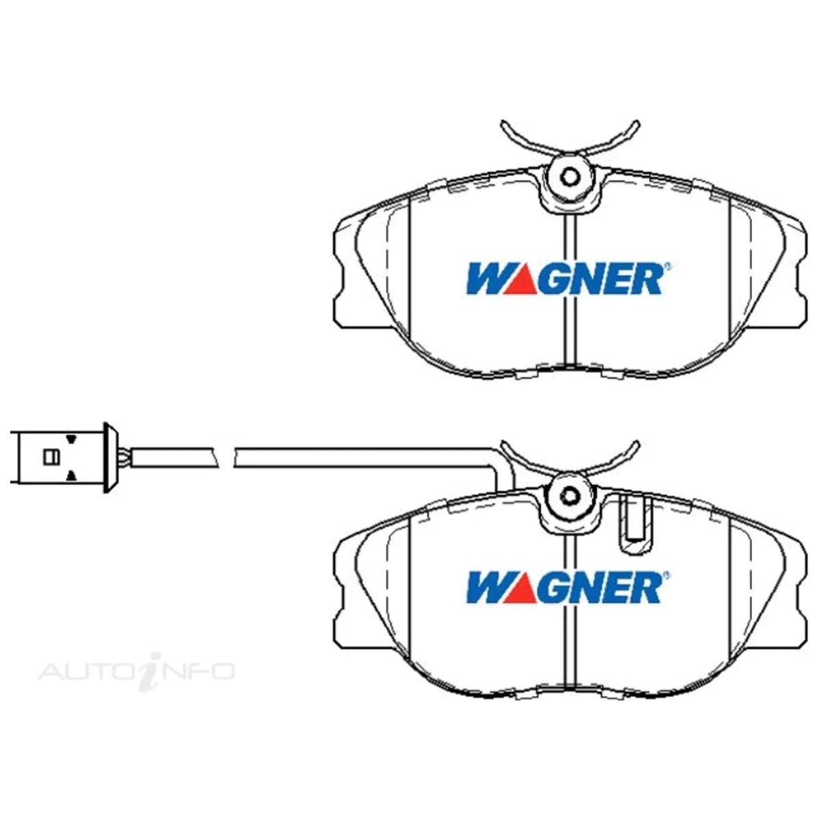 Front Disc Brake Pads Set for Citroen Xsara (2001–2005) EW10J4 XU10J4RS