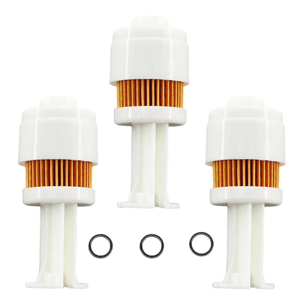 3X Fuel Filter Element 65L-24563-00-00 for Yamaha F150 F200 F225 SX250 (2000–2023)