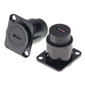 2X USB C Panel Mount Connector Adapter for Home Audio Video Systems