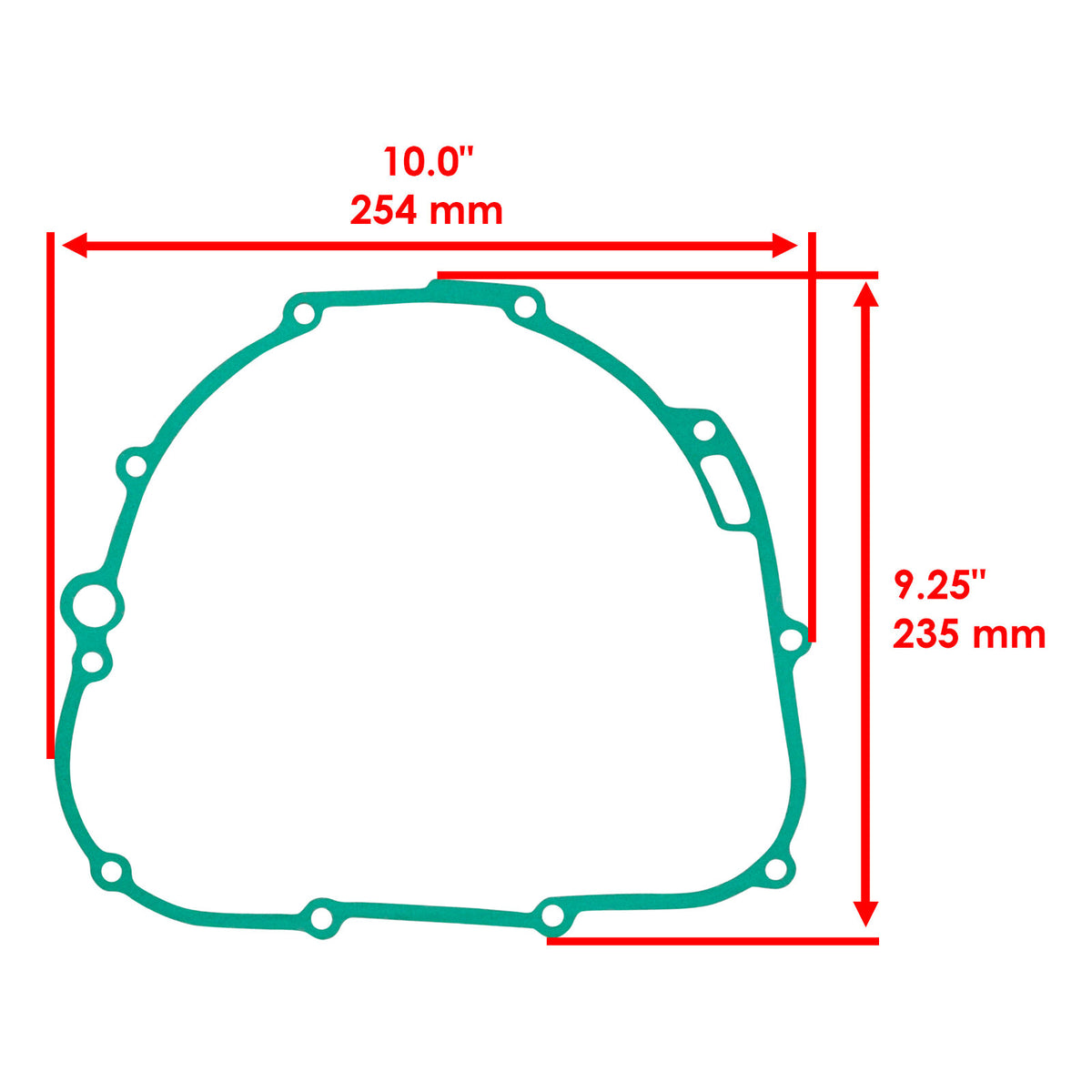 Clutch Cover Gasket Replacement for Kawasaki KX 110 (2008–2019)