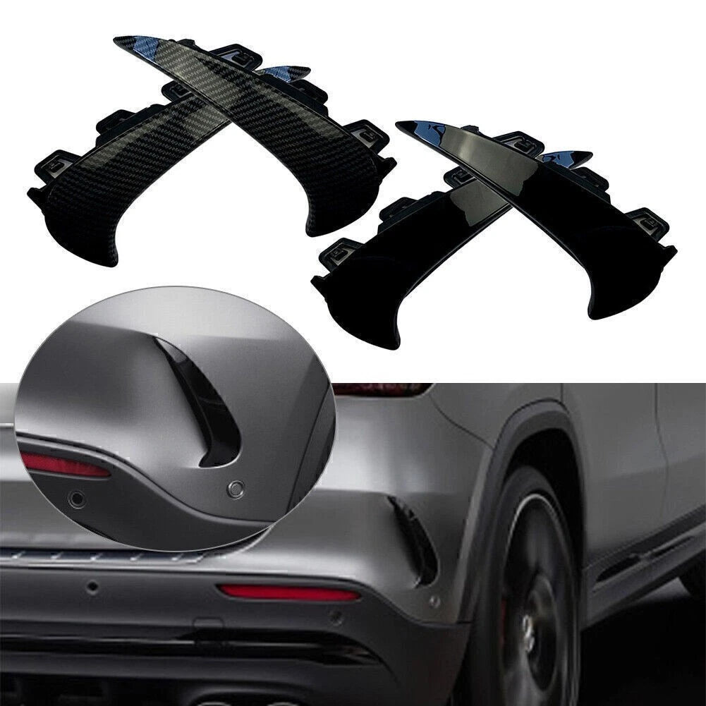 2X Rear Bumper Canard Air Vent for Mercedes Benz GLA200 GLA35 (2020+)