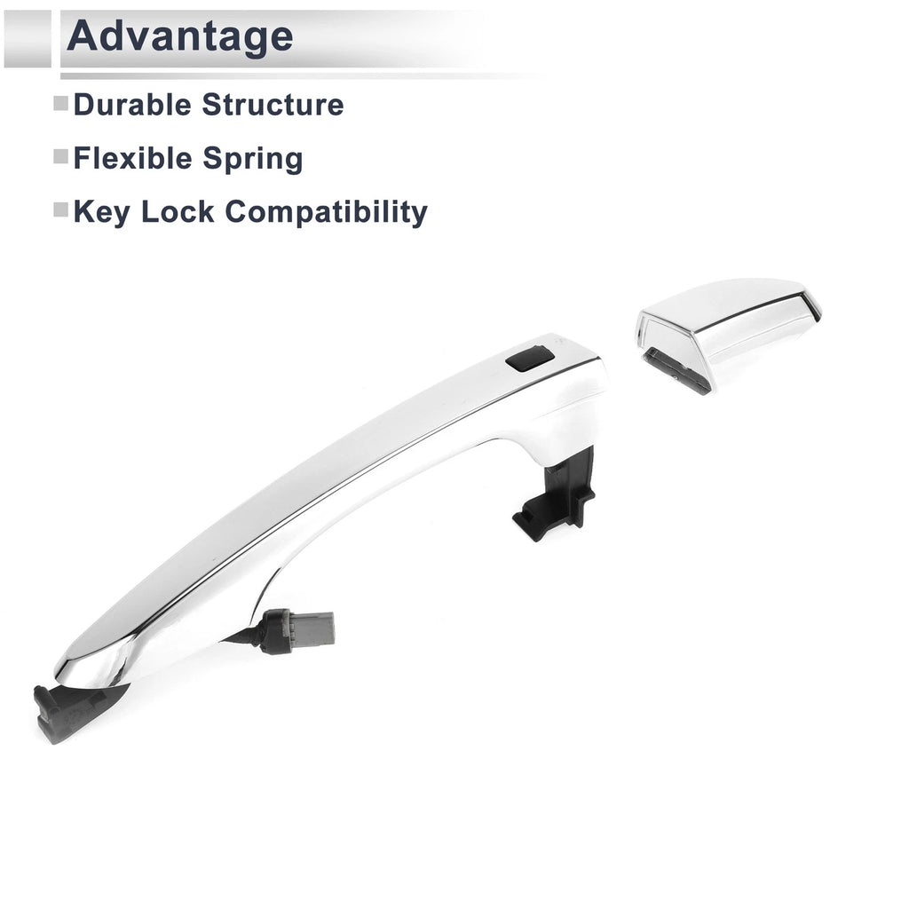 Front Right Exterior Door Handle Replacement for Hyundai Tucson (2016–2020)