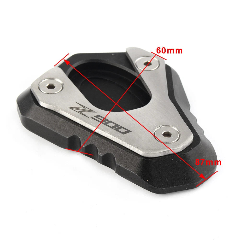 Side Stand Kickstand Foot Plate Pad for Kawasaki Z900/Z900RS (2017–2023)