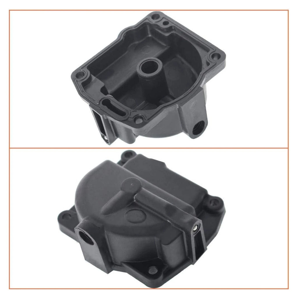 2 Carburetor Float Chamber Carb Bowl 433000 for Johnson/Evinrude (1990–175hp) 766418