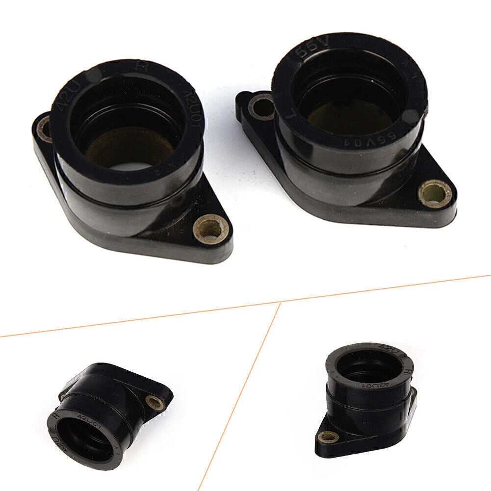 2X Carburetor Intake Manifold Boots for Yamaha XT350 (1985–2000)