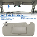 Left Side Sun Visor for Nissan Murano (2009–2014) Replace No. 96401-1AA1B Beige