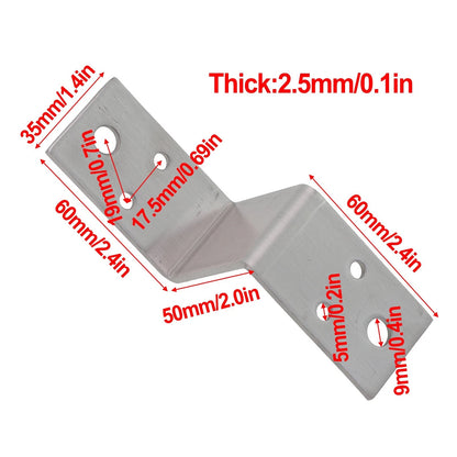 Stainless Steel Fixers for Cabinet Stability and Strength