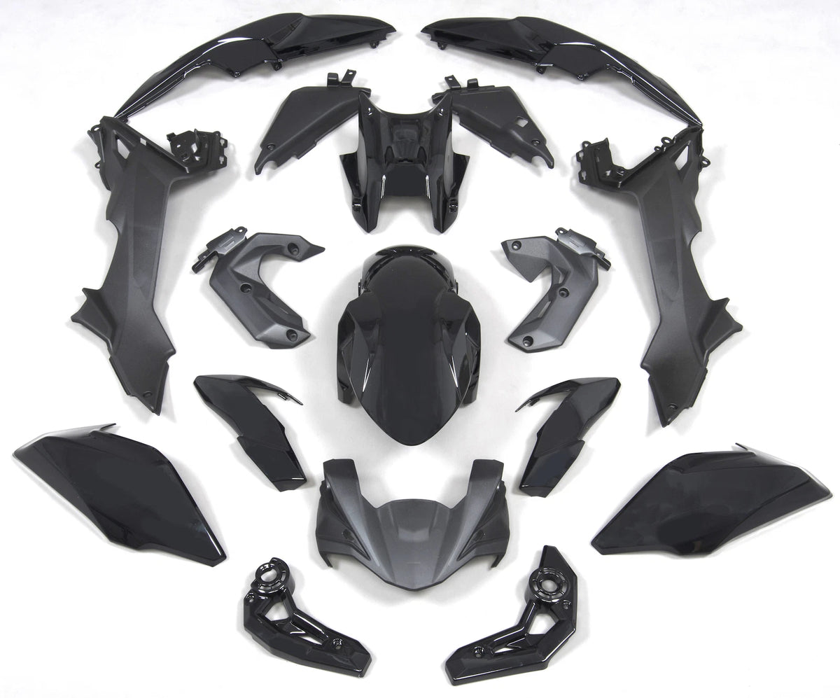 17pcs Fairing Bodywork Injection ABS Plastic for Kawasaki Z650 (2017–2019)