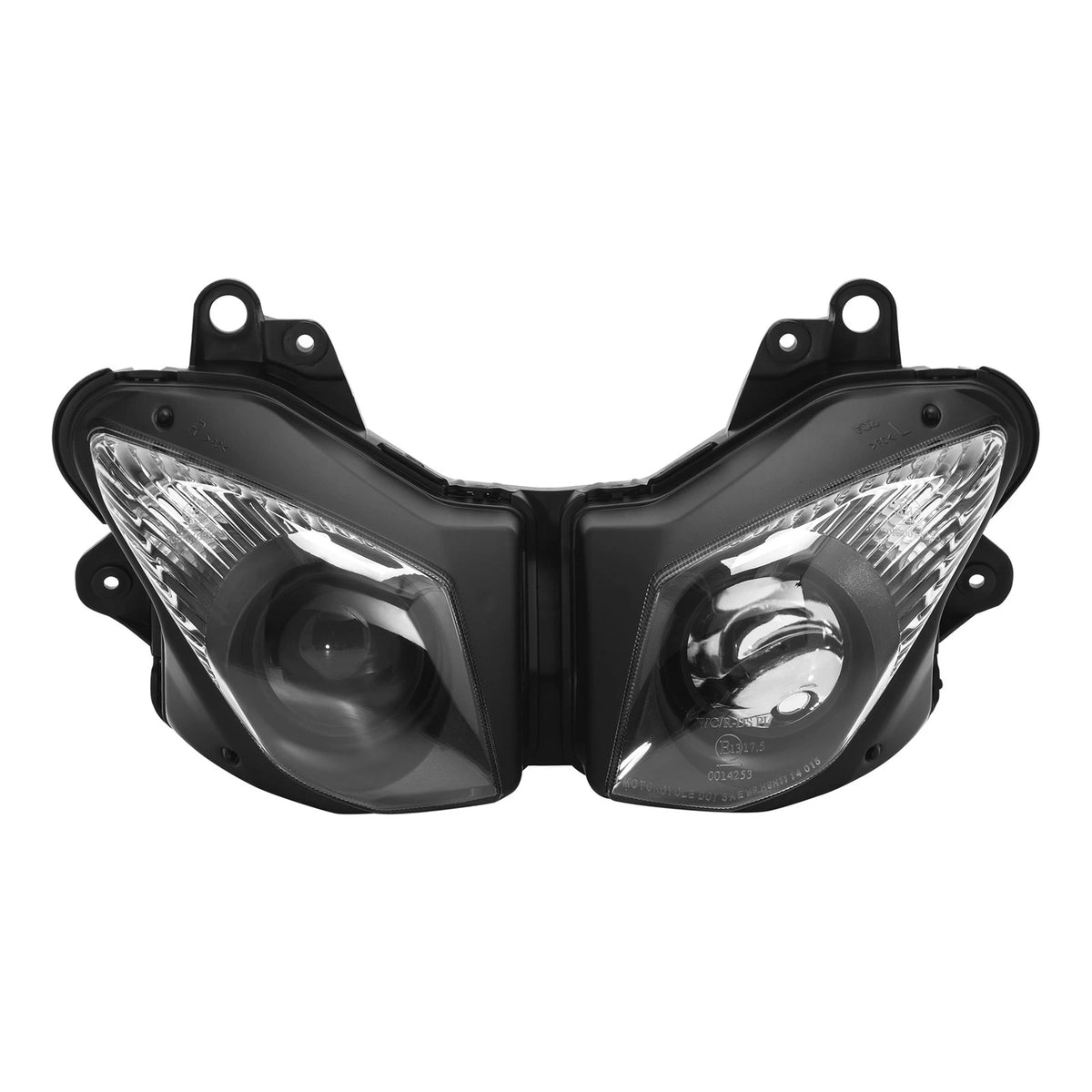 Front Headlight Assembly for Kawasaki Ninja ZX6R (2009–2012) ZX10R (2008–2010)