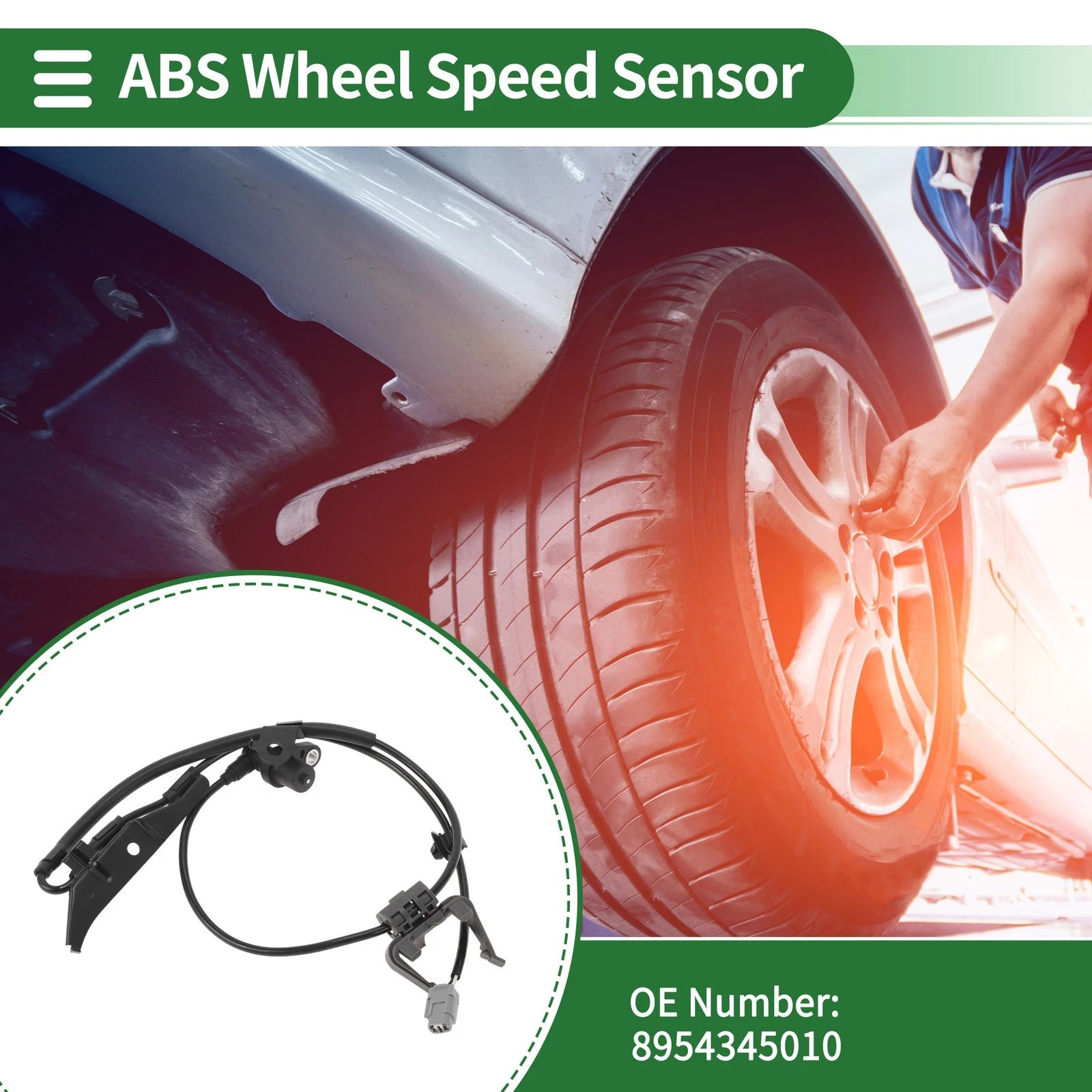 ABS Wheel Speed Sensor Replacement for Toyota Sienna (1998–2000)