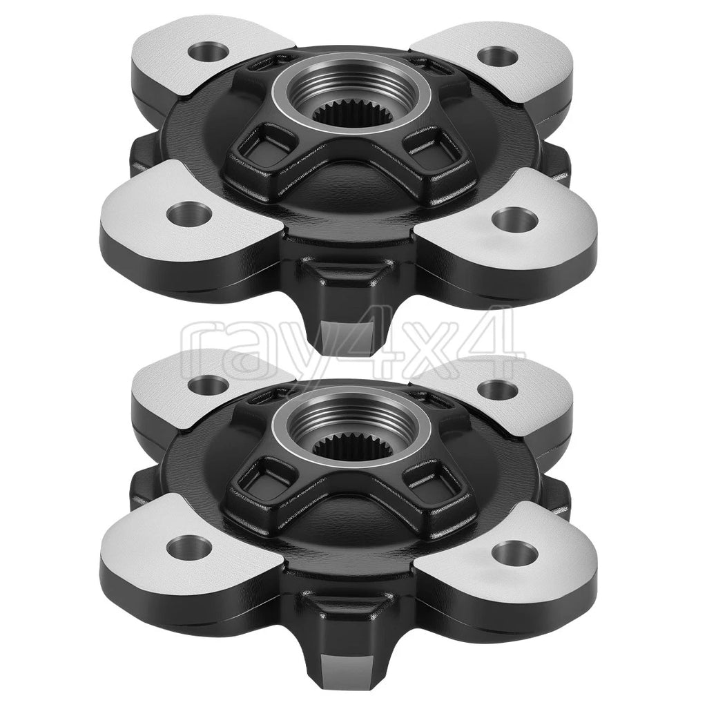 2 Front Wheel Hubs for Polaris Ranger XP 900 (2013–2019) XP 1000 (2017–2018)