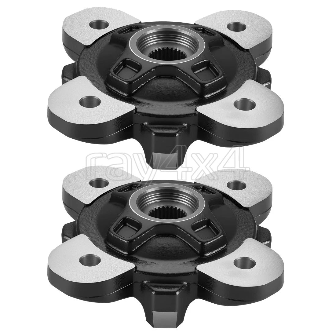 2 Front Wheel Hubs for Polaris Ranger XP 900 (2013–2019) XP 1000 (2017–2018)
