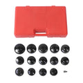 14pcs Oil Filter Cap Wrench Socket Tool Set for (65-14F to 100-15F)