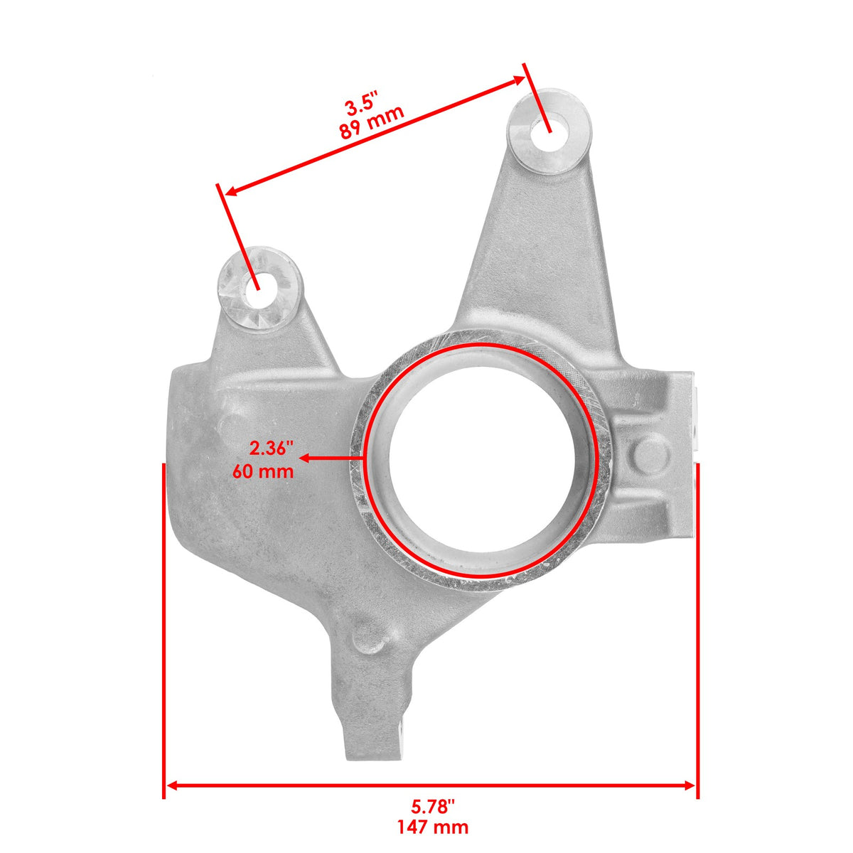 Front Right Wheel Knuckle Replacement for Can-Am Renegade 570 850 EFI (2016–2022)