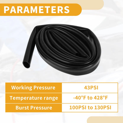 Silicone Vacuum Tubing Hose 13/16" ID 20mm (6.6FT, 2mm Thickness)