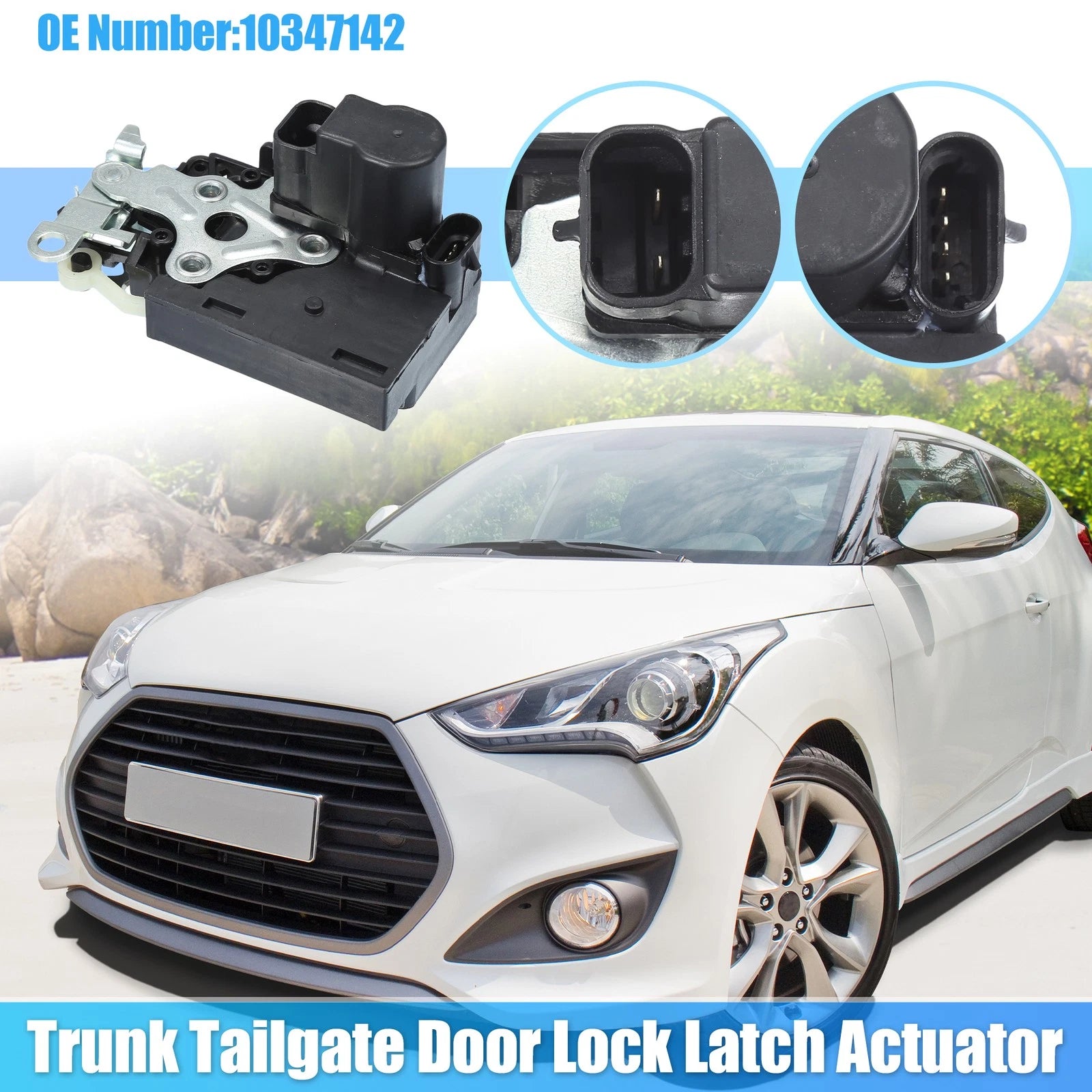 Tailgate Latch Lock Actuator for Buick Rendezvous (2002–2007) No.10347142