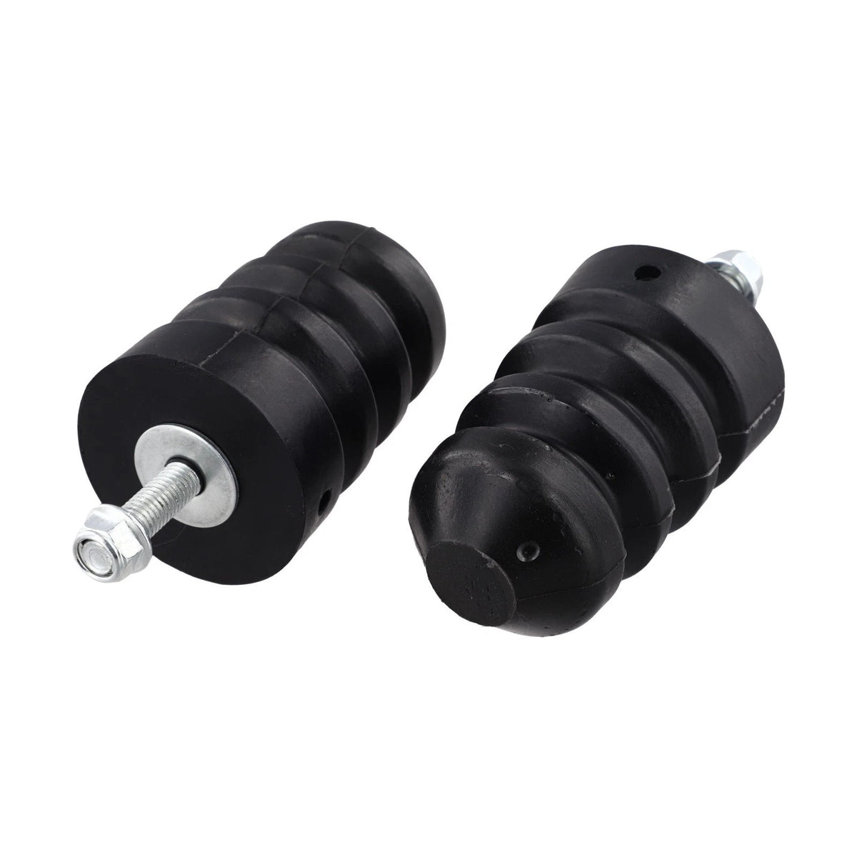 2X Rear Leaf Spring Control Arm Rubber Block Bumper for Ford F250 (2005–2016)