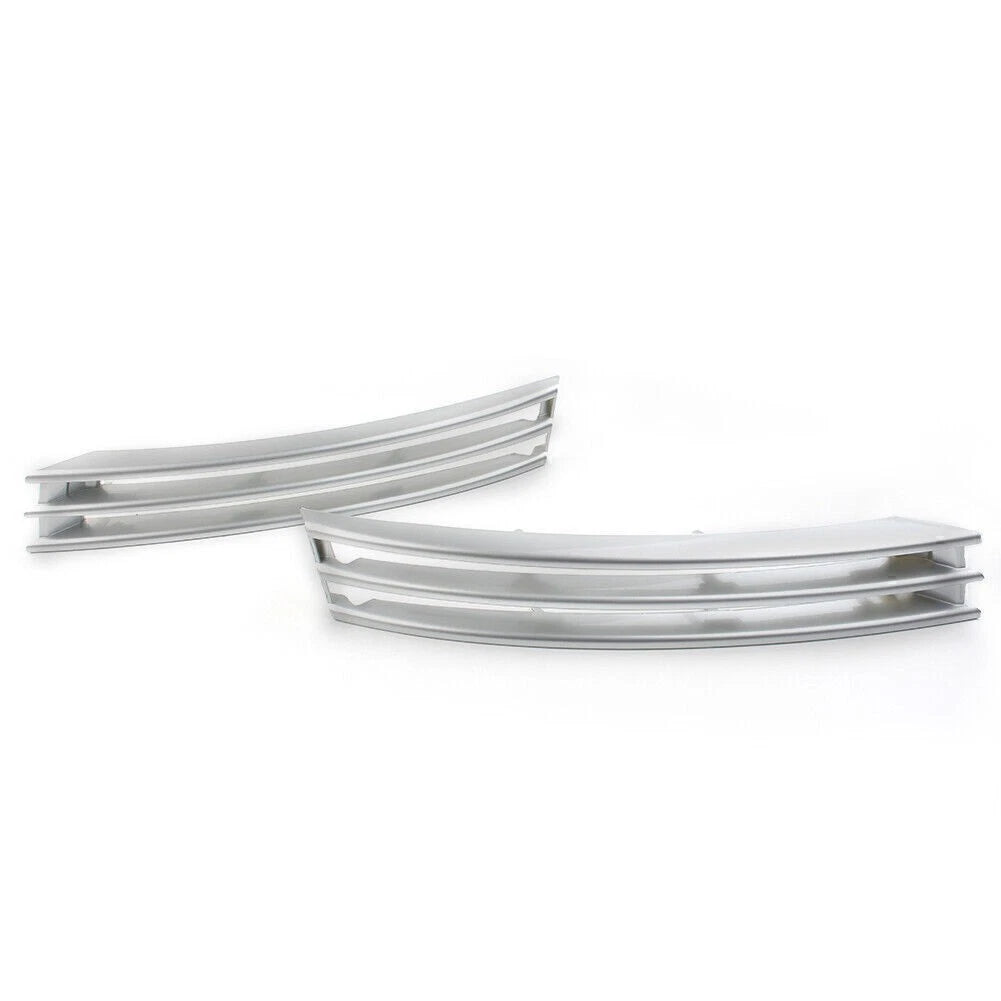 Pair Silver Front Bumper Grilles for Land Rover Range Rover L405 (2013–2017)