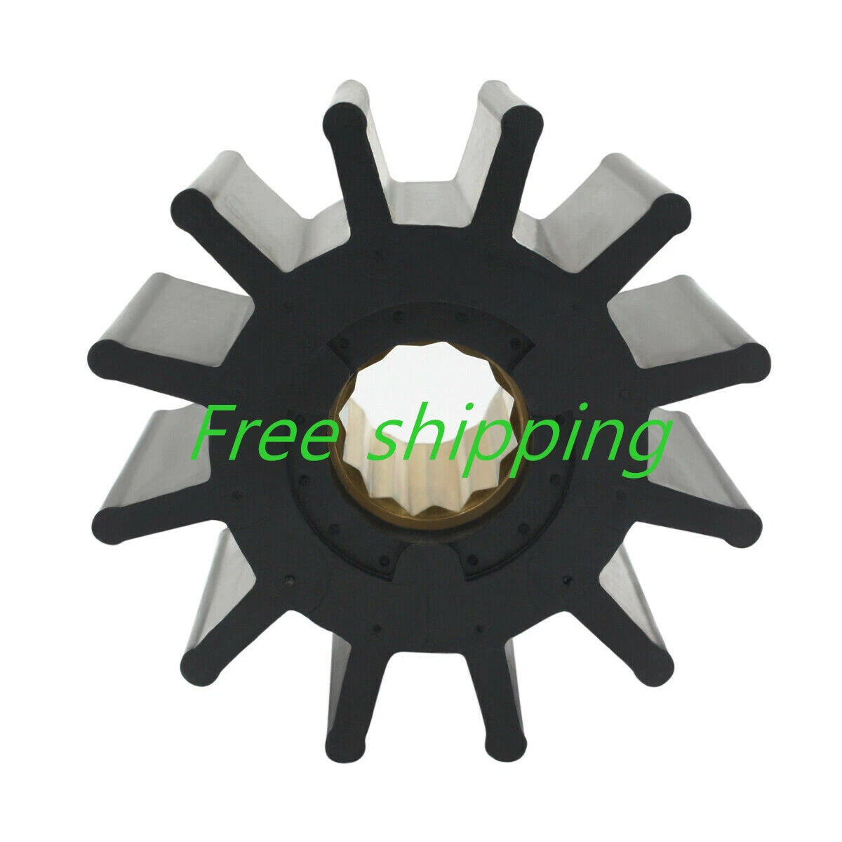Sea Water Pump Impeller for Jabsco 17935-0001-P (Spline)