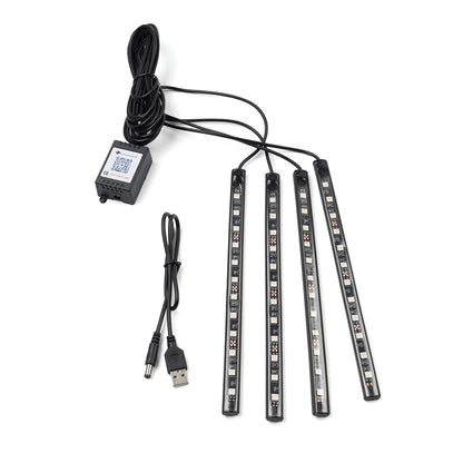 RGB Music VoiceControl Floor Atmosphere Light Decorative Foot Light GZ