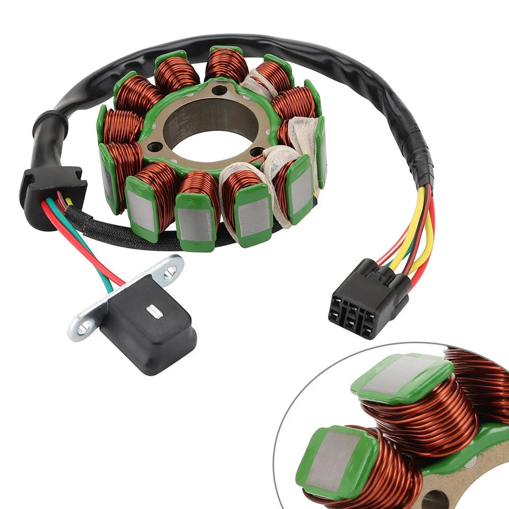 Stator Magneto Coil for Suzuki RMZ250 RMZ450 (2010–2013, 2008–2012) 32101-28H00