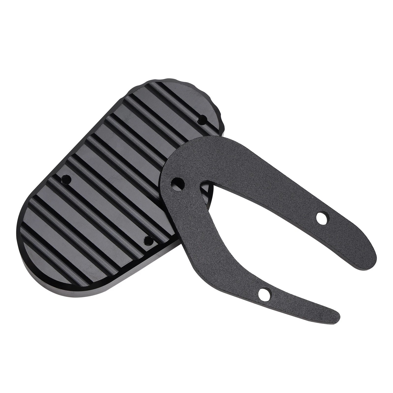 Kickstand Enlarge Pad for Bonneville T100 Street Scrambler 900 (2018–2023) Black