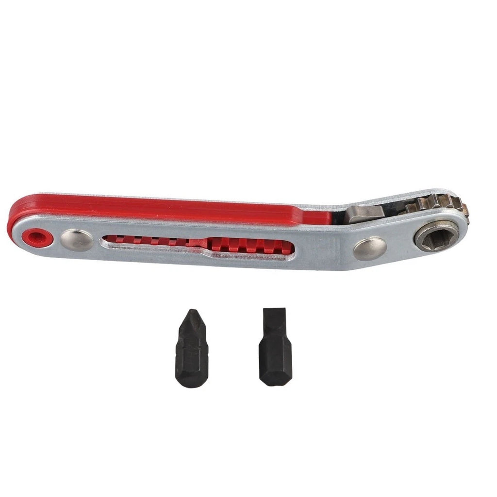 3pcs Ratchet Wrench Screwdriver Set with 90 Degree Offset