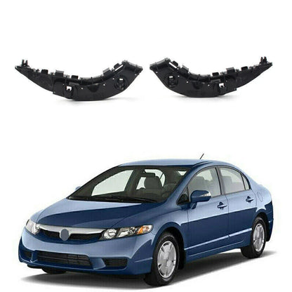 2X Front Bumper Retainer Support Bracket for Honda Civic Sedan (2006–2011)