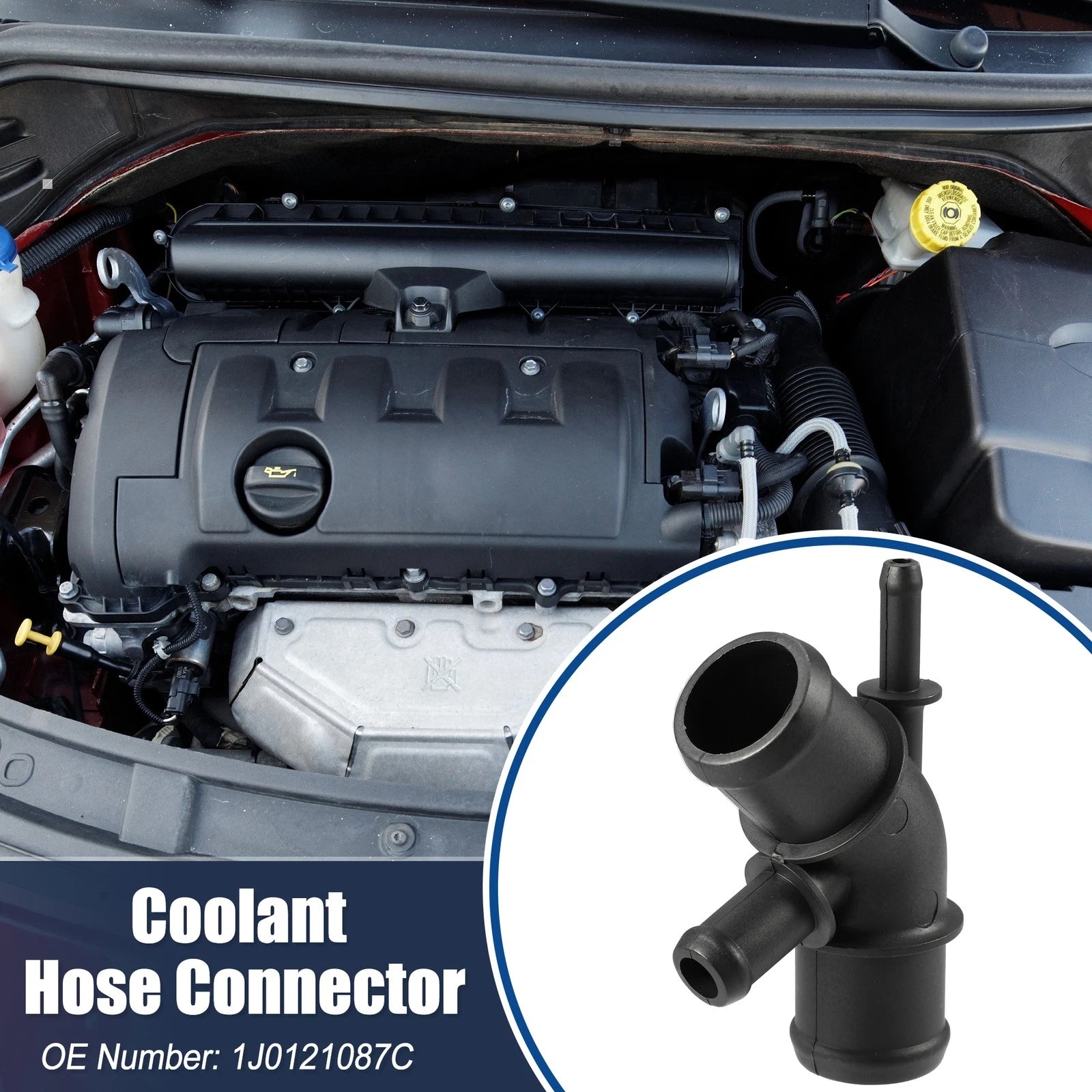 Radiator Coolant Hose Flange Replacement for Audi TT 1.8L Quattro (1999–2006)