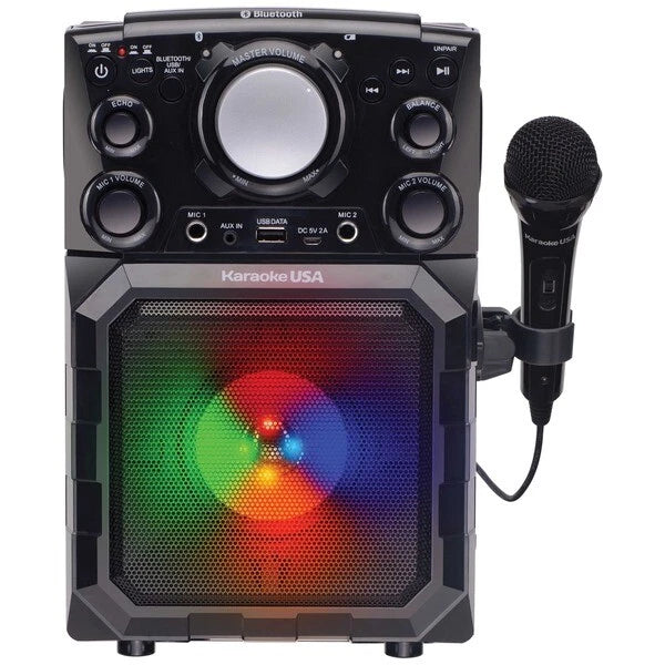 Karaoke USA GQ410 Portable MP3 Karaoke Player for Bluetooth PA (2019–2023)