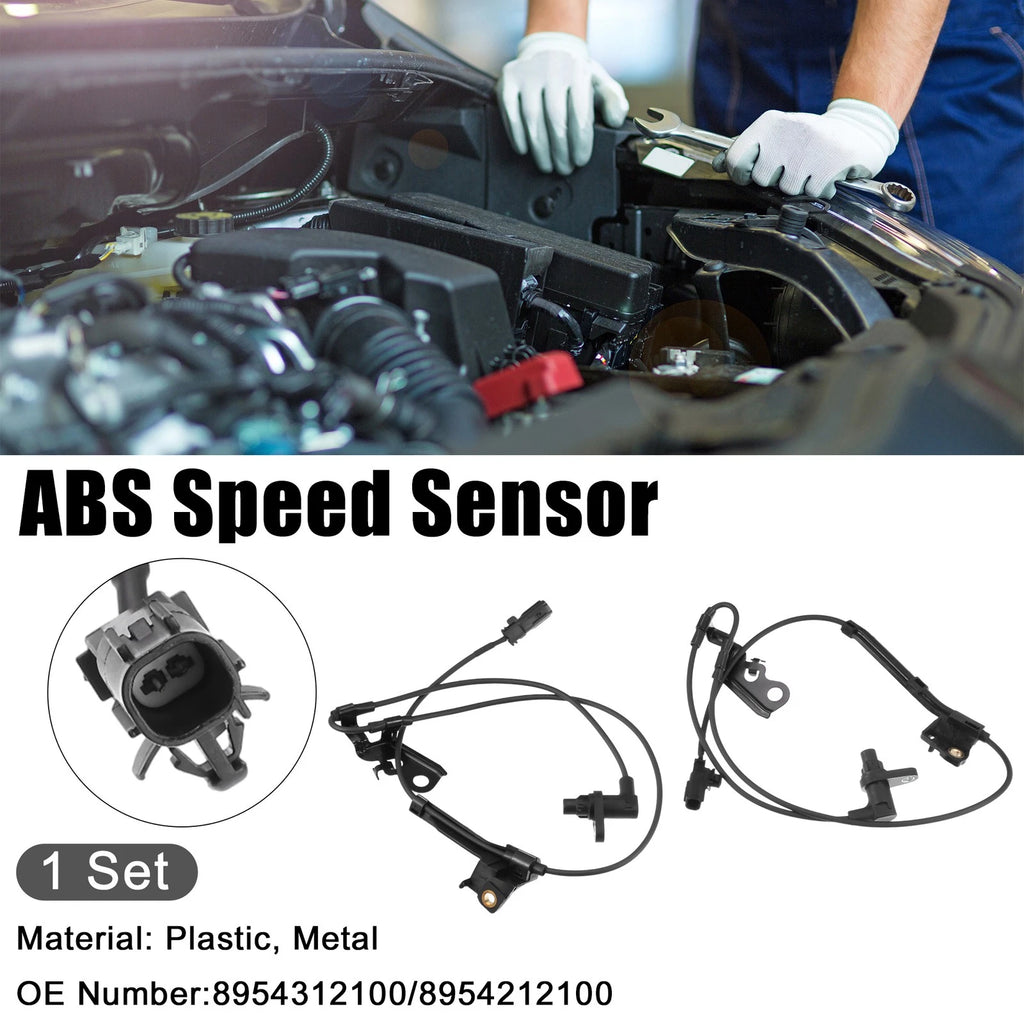 ABS Wheel Speed Sensor Front Left Right Set for Toyota Corolla (2009–2013)