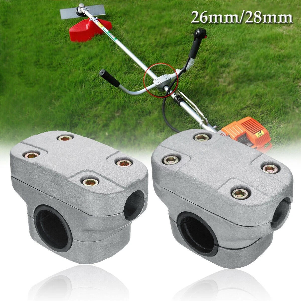 Handle Clamp for Trimmers and Brush Cutters
