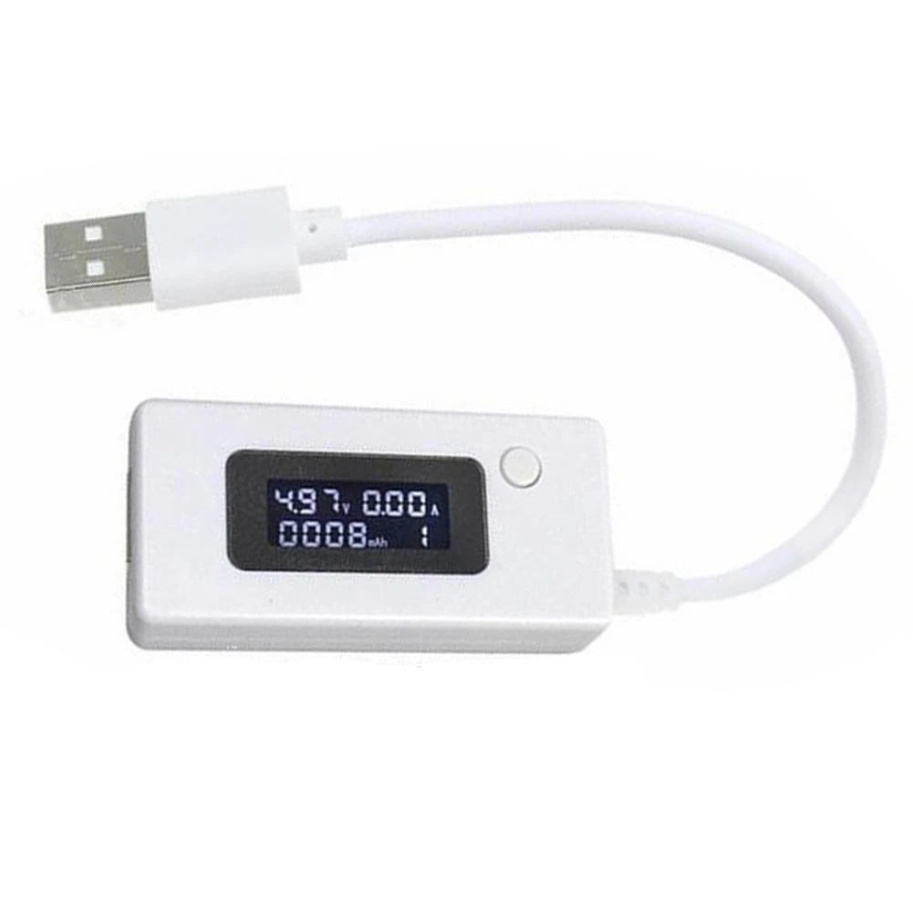 KCX017 USB Voltage Current Meter for Universal Use (LCD Display, 2A1A)