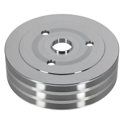 Triple Groove Crankshaft Pulley for Small Block Chevy SBC (1969–1995)