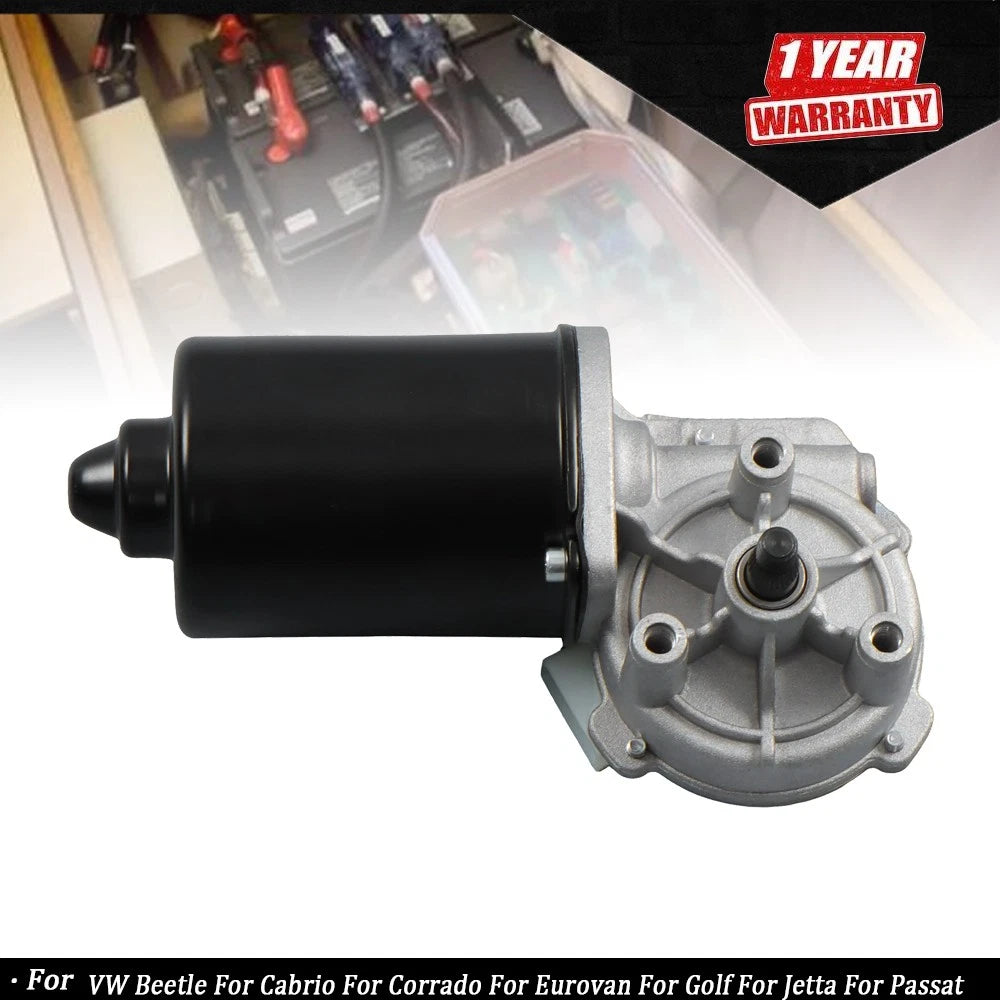 Front Windshield Wiper Motor for VW Beetle Golf Eurovan Jetta (1990–2010)