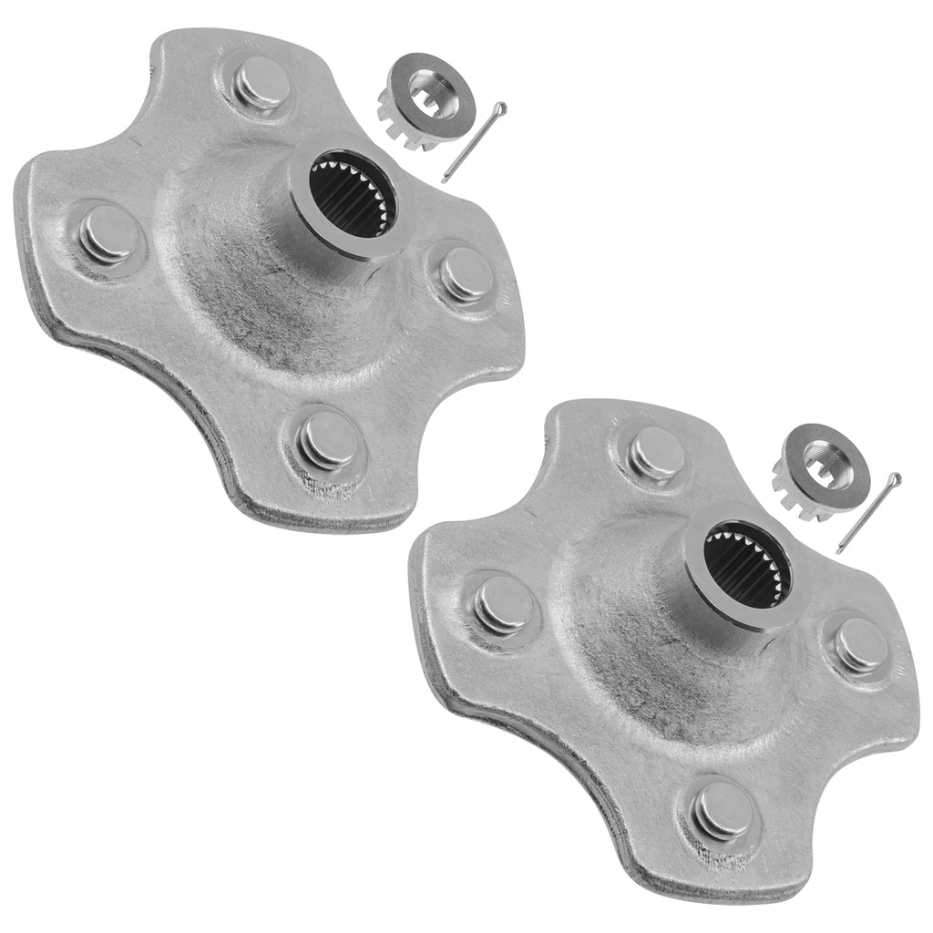 Rear Axle Wheel Hub with Nut Replacement for Honda TRX420 Rancher (2009–2013)
