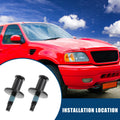 Tailgate Striker Latch Lock Bolt Rear Set for Ford F150 F250 (2004–2020)